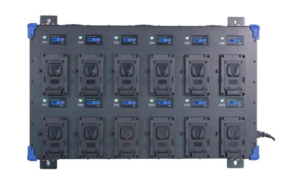 FXLION 12-channel V mount Quick charger PL-Q4B12 - Imagen 3